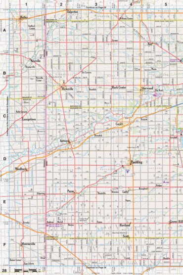 Ohio Atlas & Gazetteer Page 28 Preview 1