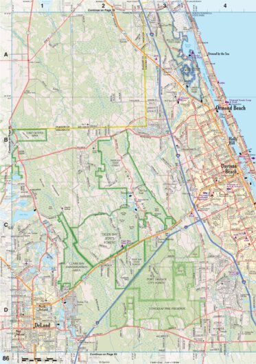 Florida Atlas & Gazetteer Page 86 Preview 1