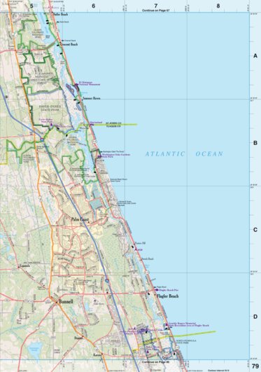 Florida Atlas & Gazetteer Page 79 Preview 1