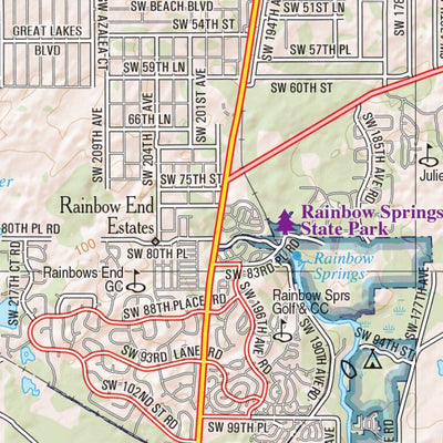 Florida Atlas & Gazetteer Page 82 Preview 3