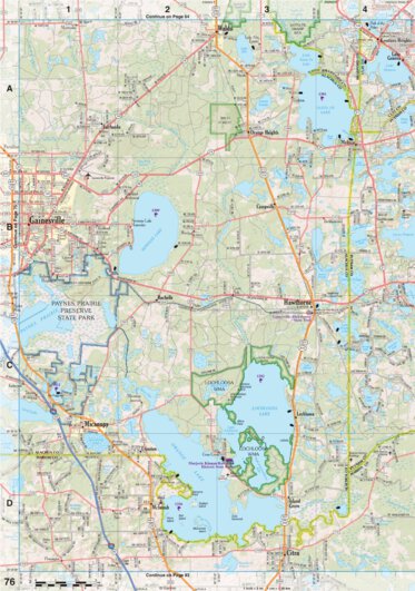 Florida Atlas & Gazetteer Page 76 Preview 1