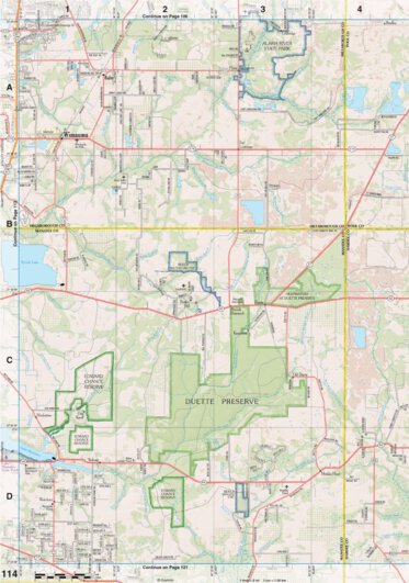 Florida Atlas & Gazetteer Page 114 Preview 1