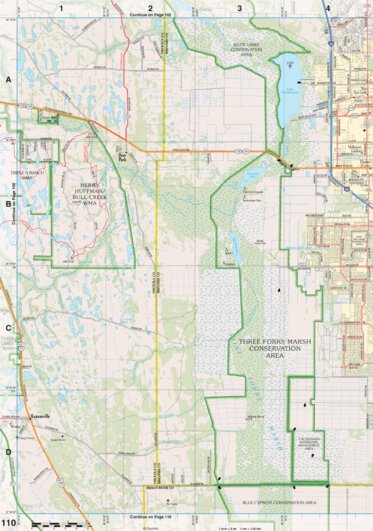 Florida Atlas & Gazetteer Page 110 Preview 1