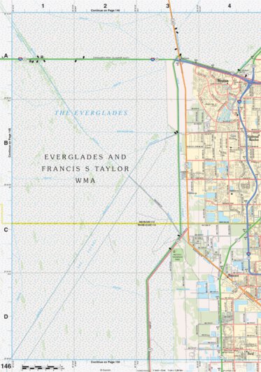 Florida Atlas & Gazetteer Page 146 Preview 1