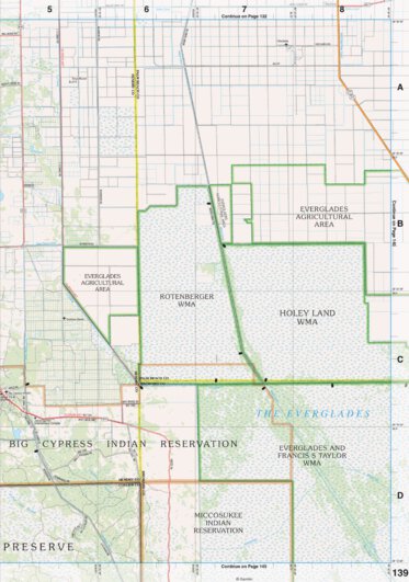 Florida Atlas & Gazetteer Page 139 Preview 1