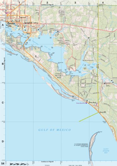 Florida Atlas & Gazetteer Page 54 Preview 1