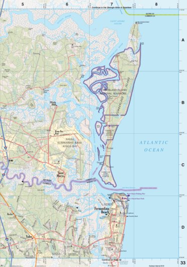Florida Atlas & Gazetteer Page 33 Preview 1