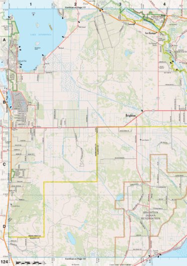 Florida Atlas & Gazetteer Page 124 Preview 1