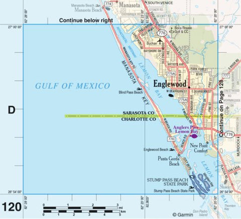Florida Atlas & Gazetteer Page 120 Inset Preview 1
