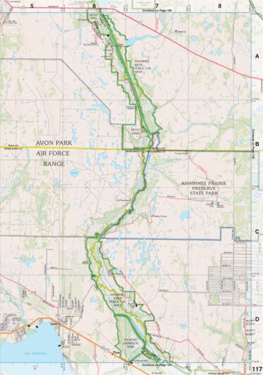 Florida Atlas & Gazetteer Page 117 Preview 1