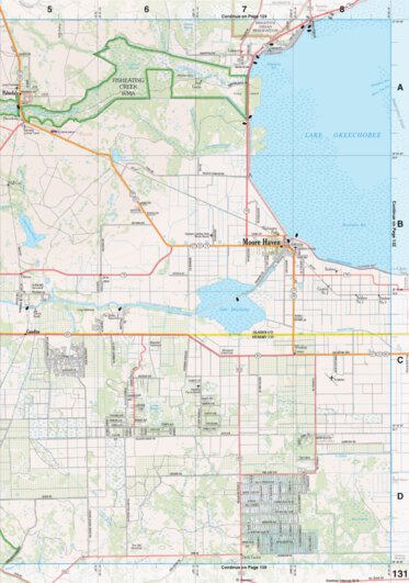 Florida Atlas & Gazetteer Page 131 Preview 1