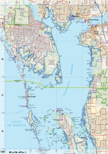 Florida Atlas & Gazetteer Page 128 Preview 1