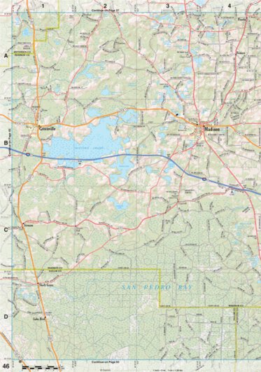 Florida Atlas & Gazetteer Page 46 Preview 1