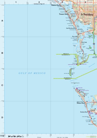 Florida Atlas & Gazetteer Page 112 Preview 1