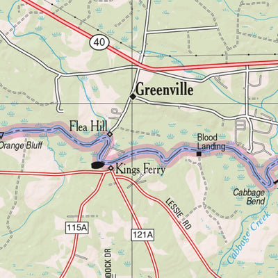 Florida Atlas & Gazetteer Page 32 Preview 2