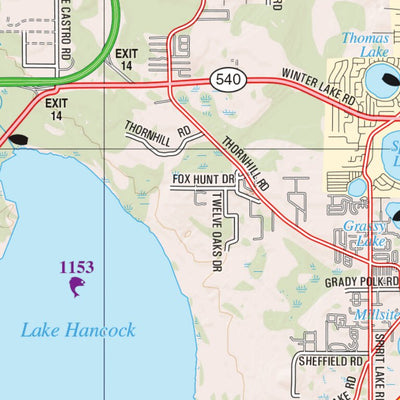 Florida Atlas & Gazetteer Page 107 Preview 2