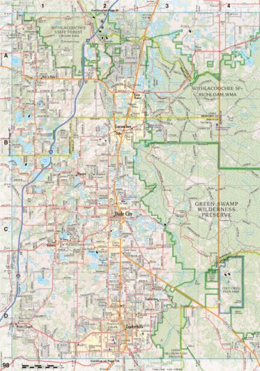 Florida Atlas & Gazetteer Page 98 Preview 1
