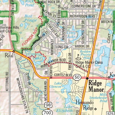 Florida Atlas & Gazetteer Page 98 Preview 3