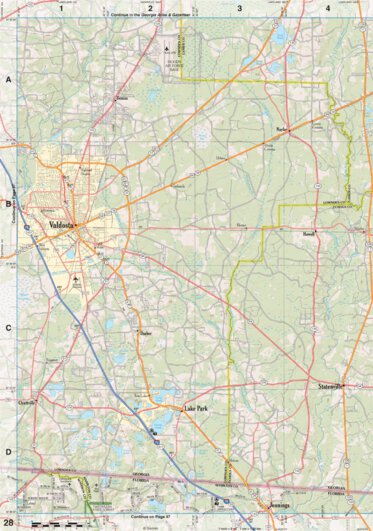 Florida Atlas & Gazetteer Page 28 Preview 1