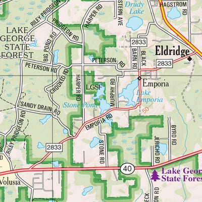 Florida Atlas & Gazetteer Page 85 Preview 2