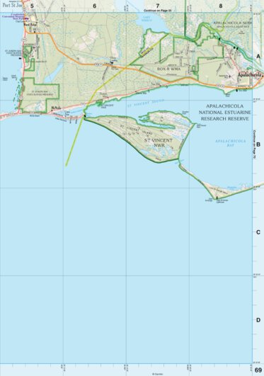 Florida Atlas & Gazetteer Page 69 Preview 1