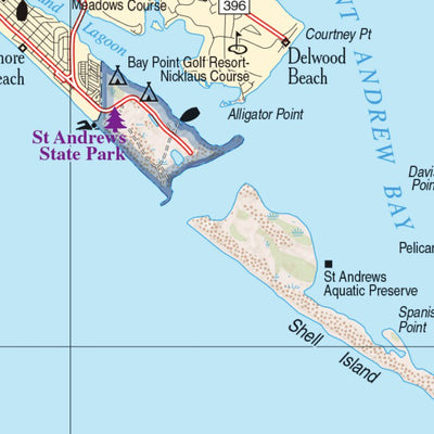 Florida Atlas & Gazetteer Page 53 Preview 3