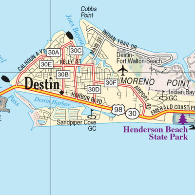 Florida Atlas & Gazetteer Page 37 Preview 2