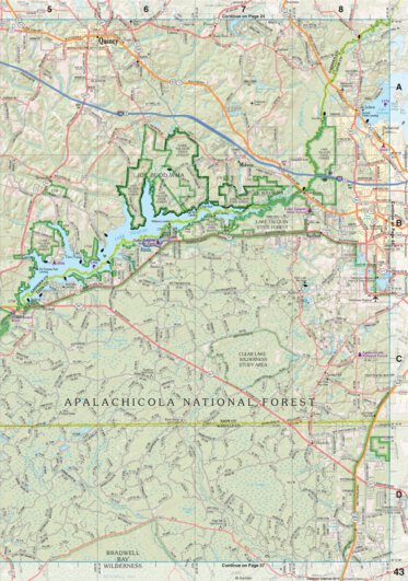 Florida Atlas & Gazetteer Page 43 Preview 1