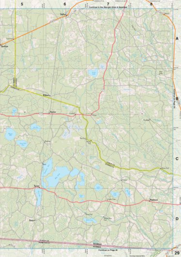 Florida Atlas & Gazetteer Page 29 Preview 1