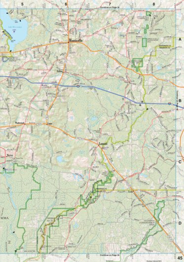 Florida Atlas & Gazetteer Page 45 Preview 1