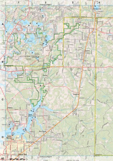 Florida Atlas & Gazetteer Page 40 Preview 1