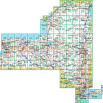 New York Atlas & Gazetteer - Overview Map Preview 1