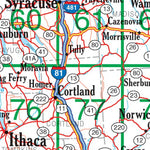 New York Atlas & Gazetteer - Overview Map Preview 2