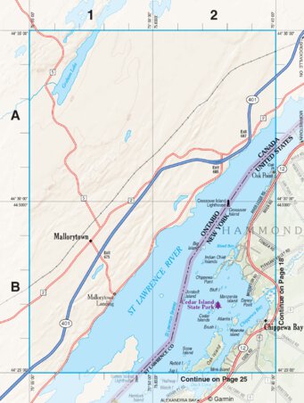 New York Atlas & Gazetteer - Page 24 Inset Preview 1
