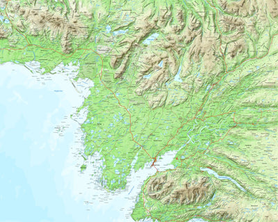 Iceland 1:100.000 Map #2 Mýrar Preview 1