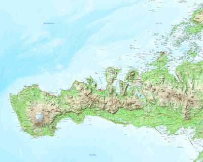 Iceland 1:100.000 Map #3 Snæfellsjökull Preview 1