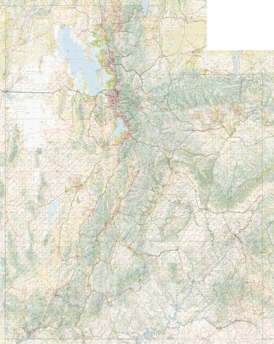 Utah Atlas Landscape Maps Preview 1