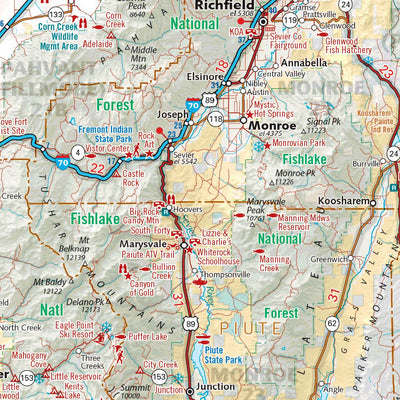 Utah Recreation Map Preview 3