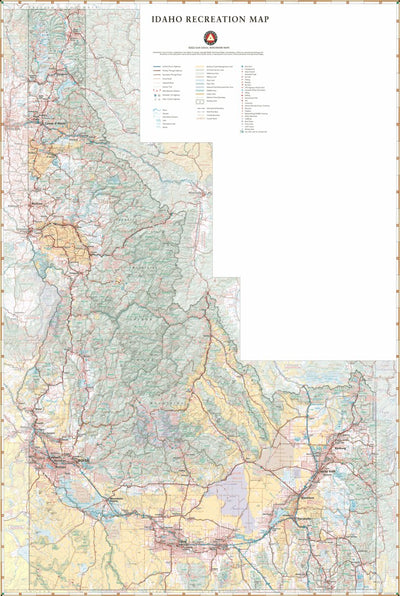 Idaho Recreation Map Preview 1