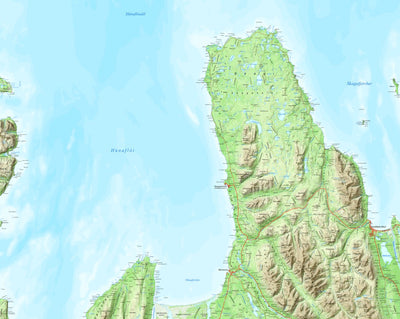 Iceland 1:100.000 Map #9 Skagi Preview 1