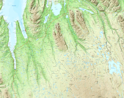 Iceland 1:100.000 Map #10 Vatnsdalur Preview 1