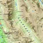 Iceland 1:100.000 Map #10 Vatnsdalur Preview 3