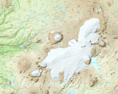 Iceland 1:100.000 Map #11 Langjökull Preview 1