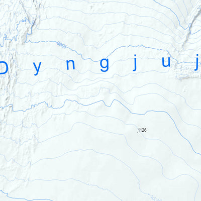 Iceland 1:100.000 Map #22 Kverkfjöll Preview 2