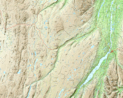 Iceland 1:100.000 Map #27 Fljótsdalshérað Preview 1