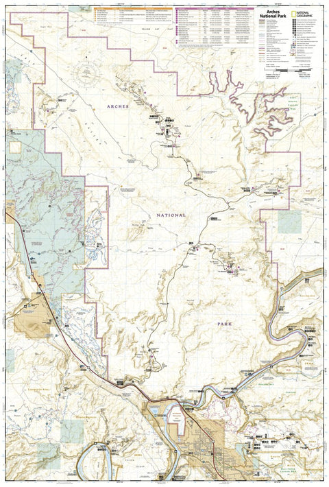 211 Arches National Park (main map) Preview 1