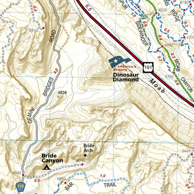 211 Arches National Park (main map) Preview 3