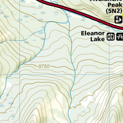 1705 Yellowstone Day Hikes (map 01) Preview 2