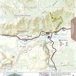 1705 Yellowstone Day Hikes (map 08) Preview 1