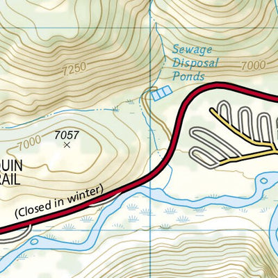 1705 Yellowstone Day Hikes (map 08) Preview 2